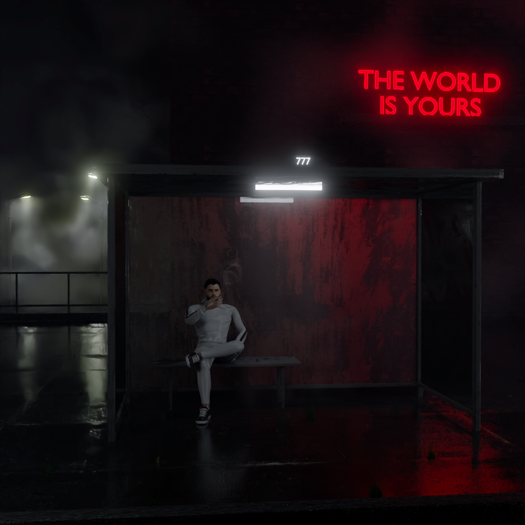 The World Is Yours - Bus Shelter